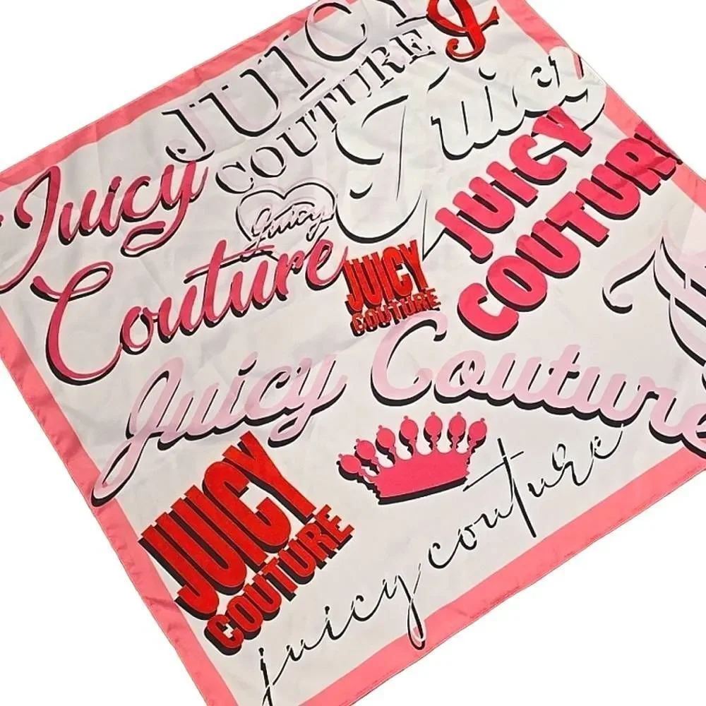 Juicy Couture Word Play‎ Multi-Wear square Scarf